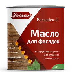 Масло для фасадов Holzer Fassaden-öl (БАЗА), 2,5л.
