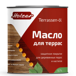 Масло для террас TERRASSEN OL Колерованное, 2,5 л.