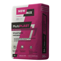 Штукатурка гипсовая MultiPLAST, 30кг