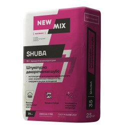 Штукатурка декоративная SHUBA (B2)/(В3), 25кг