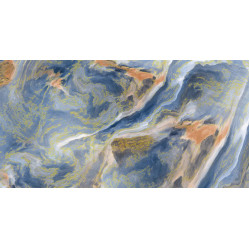 Плитка керамогранитная AZARIO CARLIN AQUA GOLD 60x120 Carving (H18004001G)